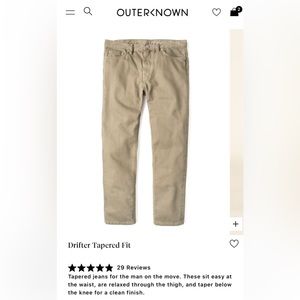 Outerknown Jeans 34x32